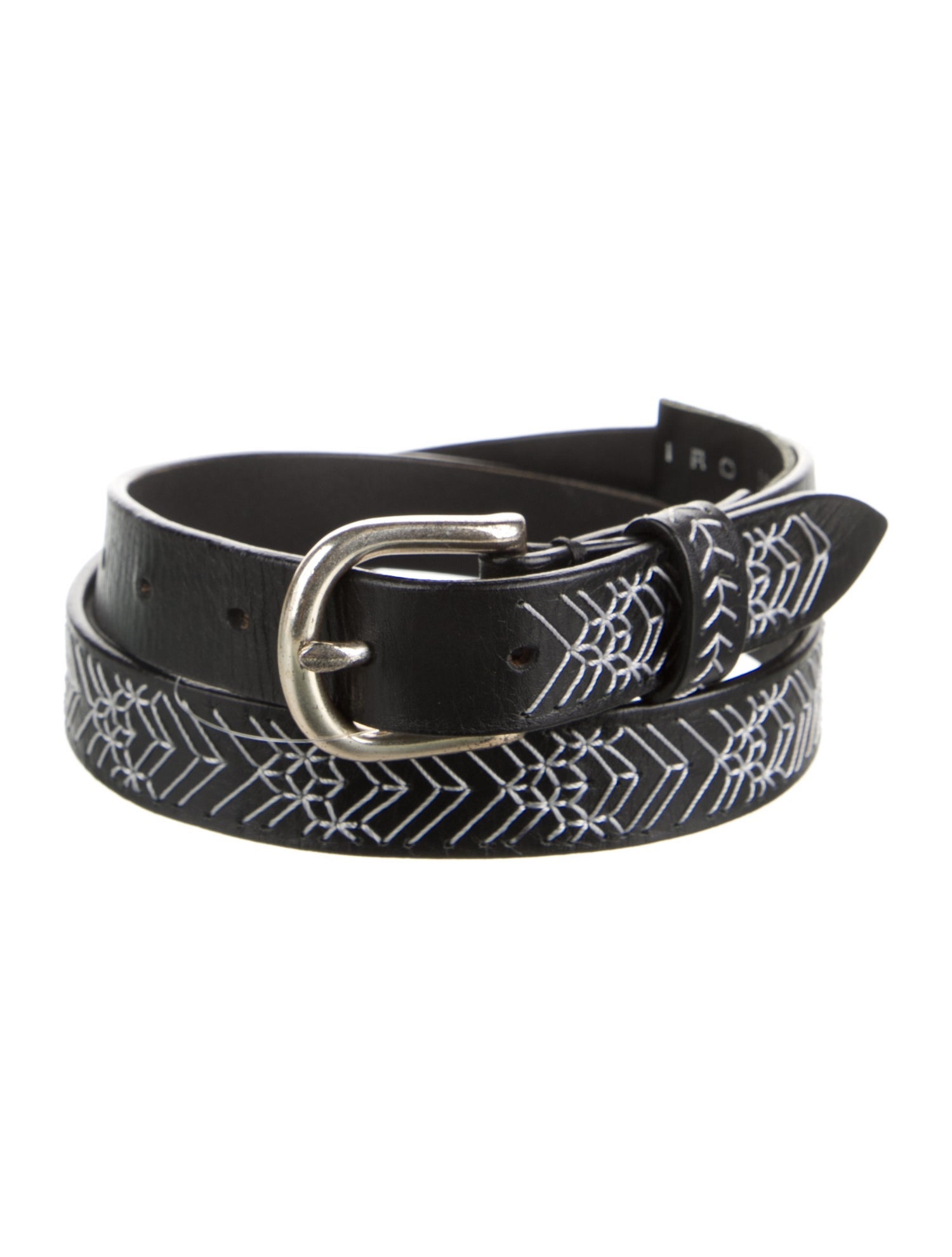 Iro Skinny Leather Belt