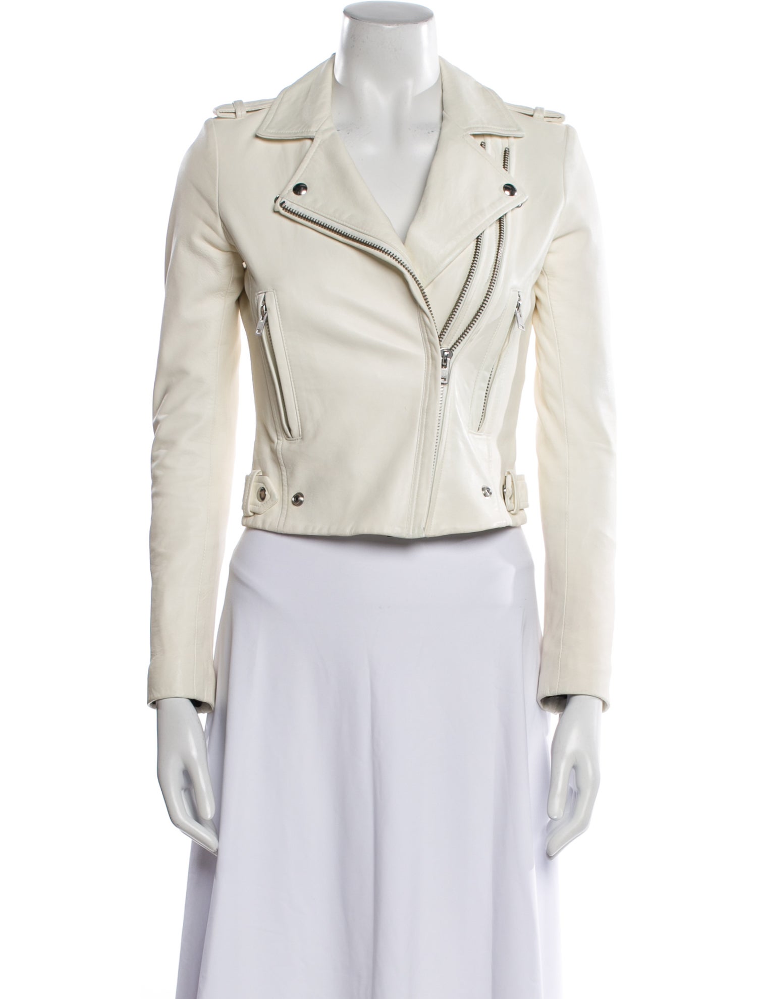 Iro Lamb Leather Biker Jacket