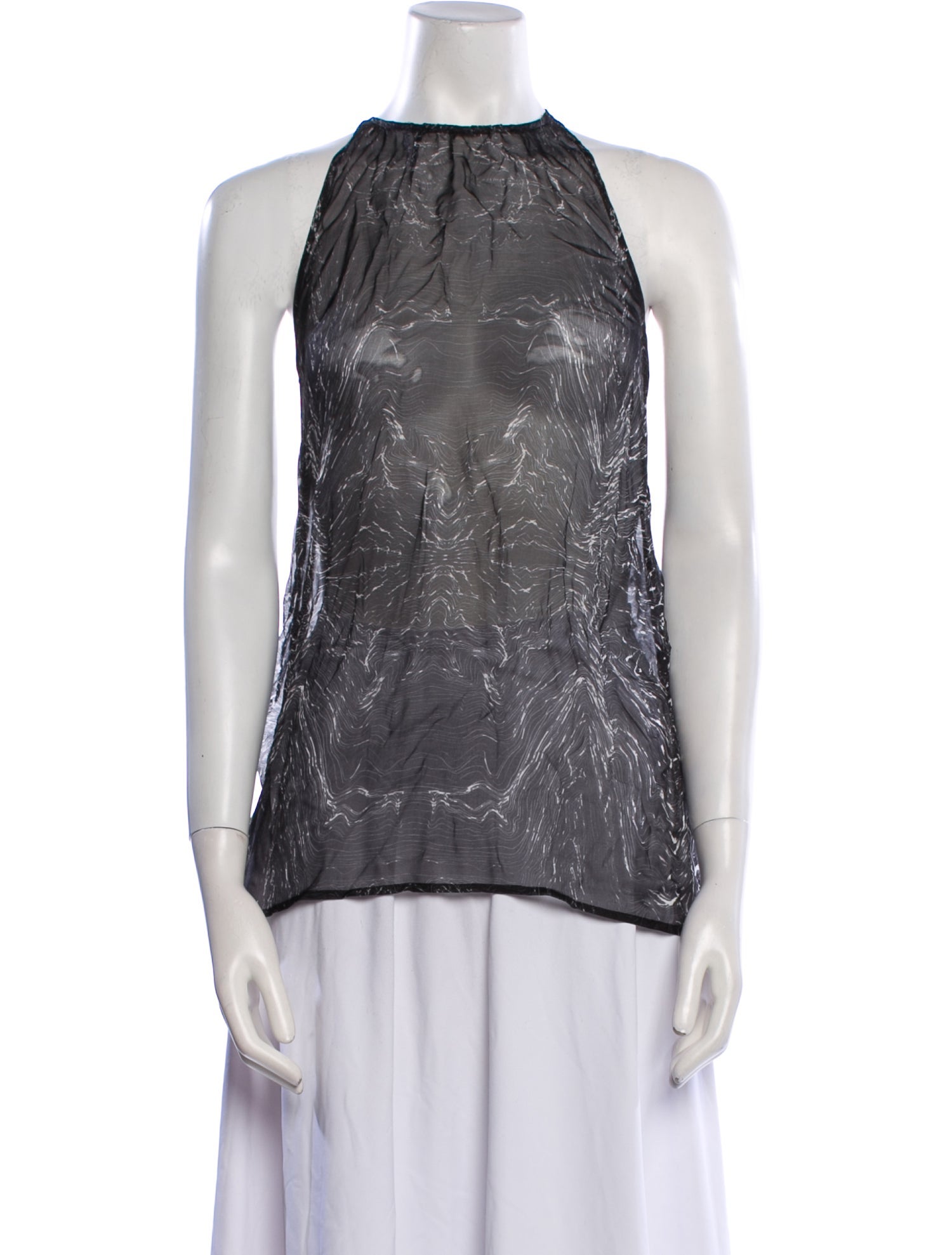 Iro Silk Halterneck Blouse w/ Tags
