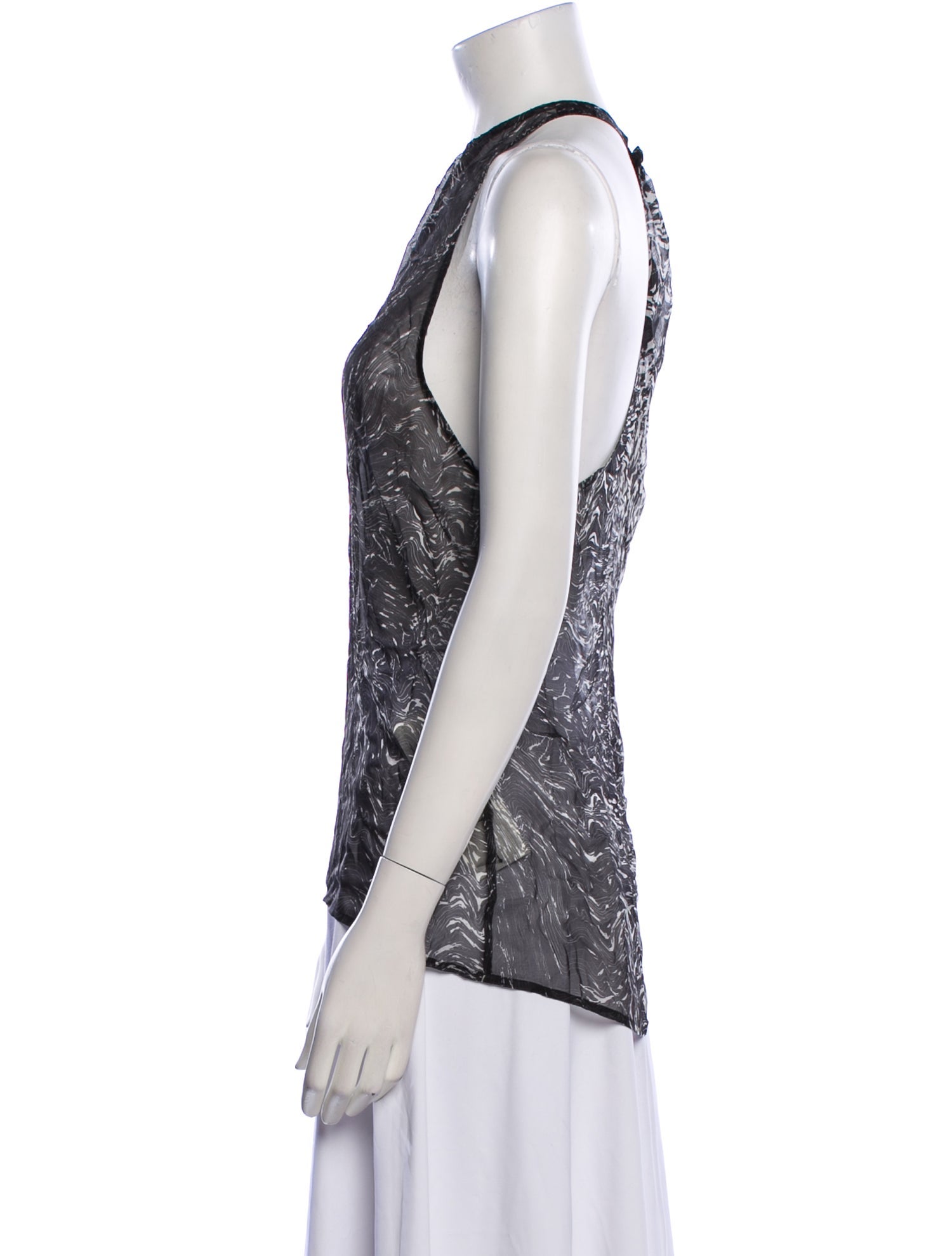 Iro Silk Halterneck Blouse w/ Tags