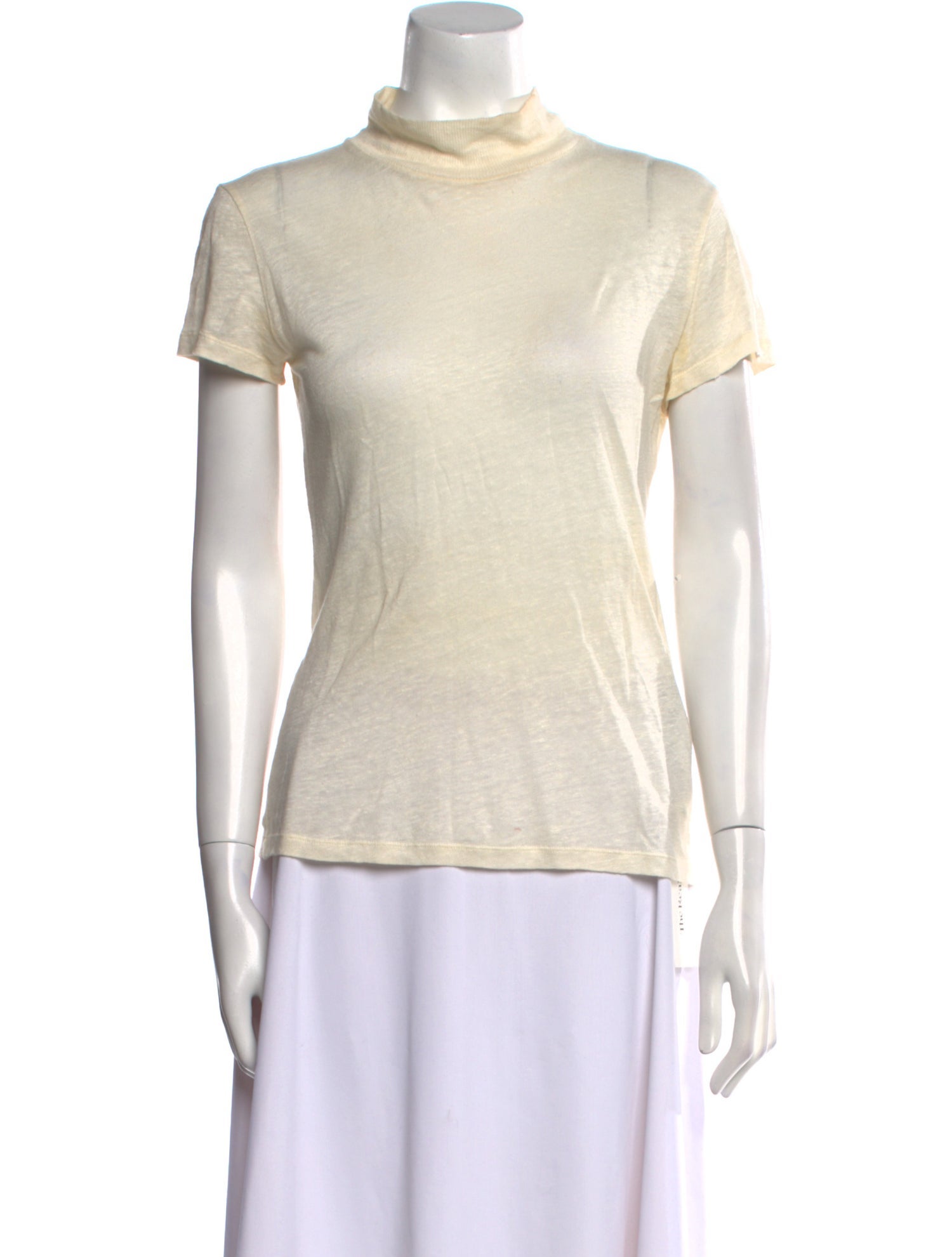 Iro Linen Turtleneck T-Shirt