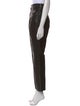 Iro Lamb Leather Straight Leg Pants