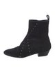 Iro Suede Studded Accents Combat Boots