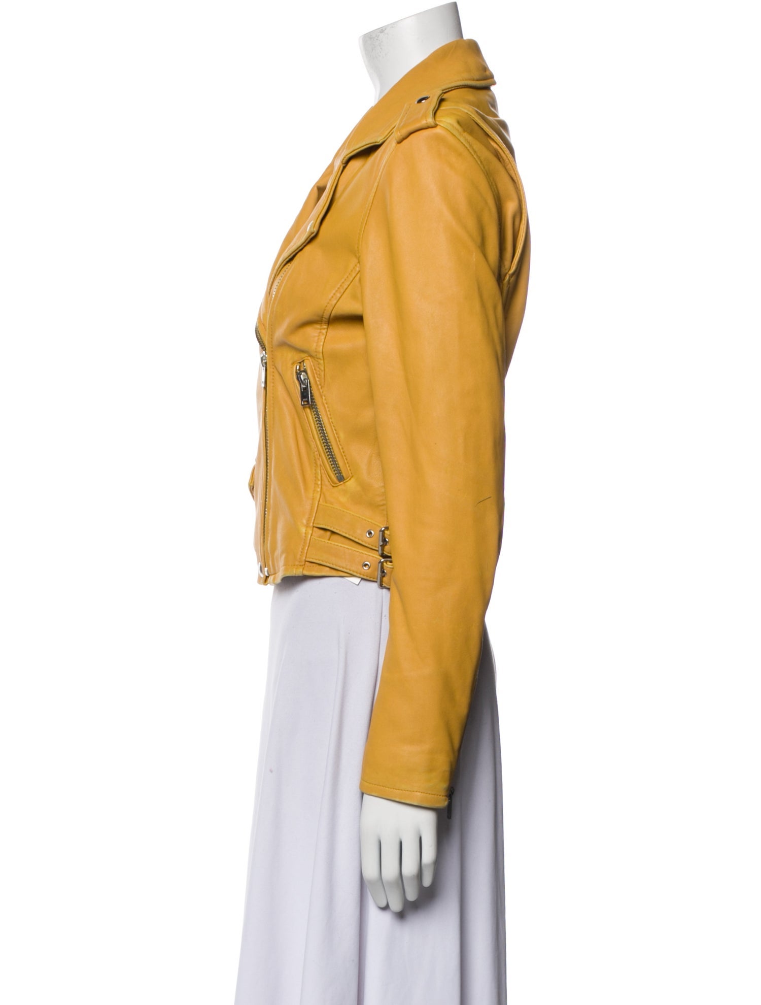 Iro Lamb Leather Biker Jacket