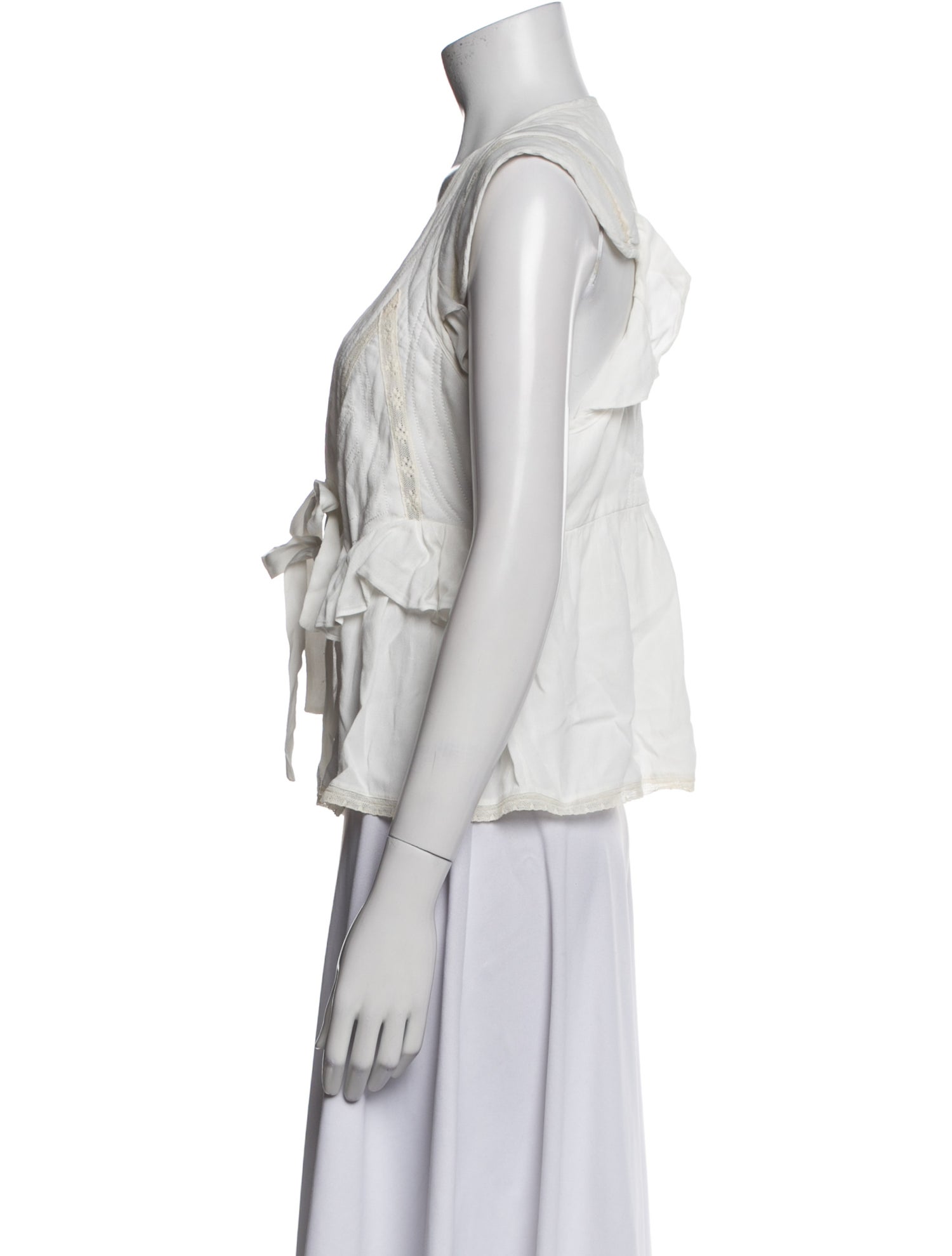 Iro V-Neck Sleeveless Blouse