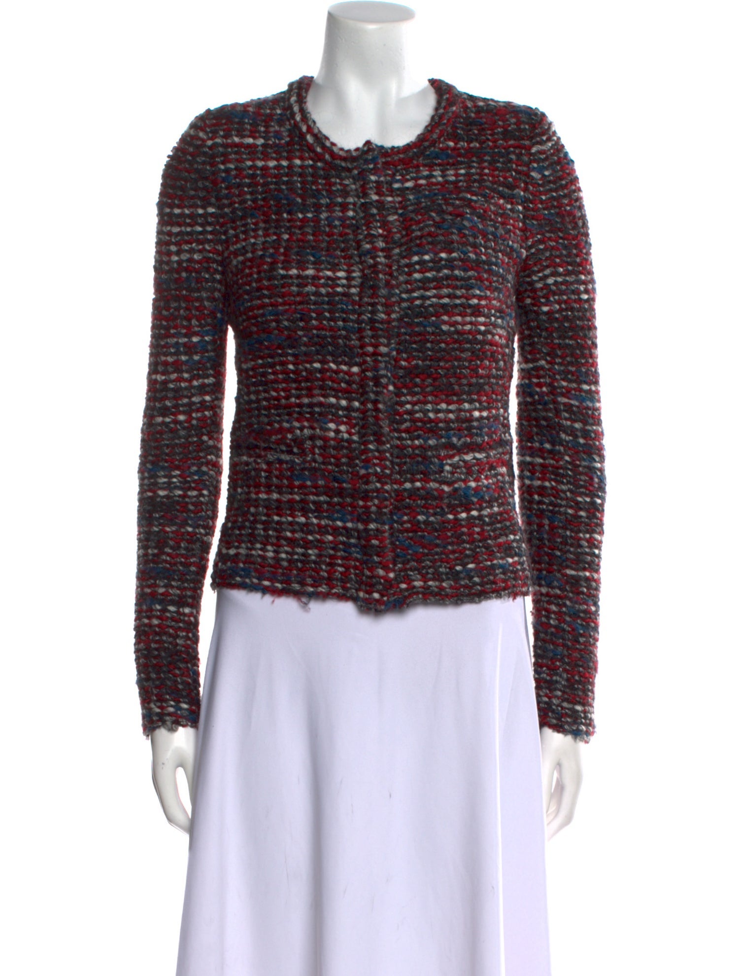 Iro Striped Scoop Neck Sweater