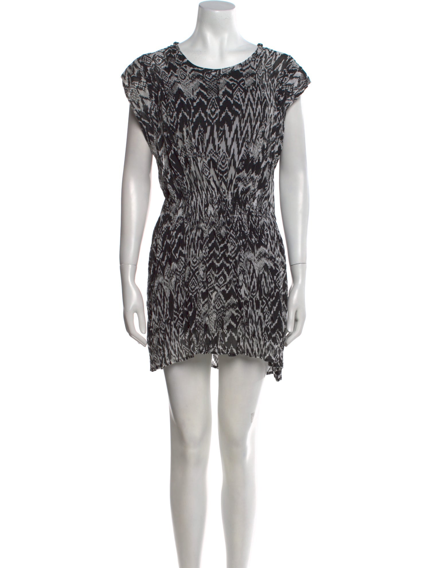 Iro Printed Mini Dress