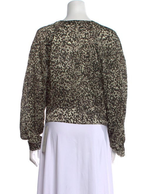 Iro Silk Printed Blouse