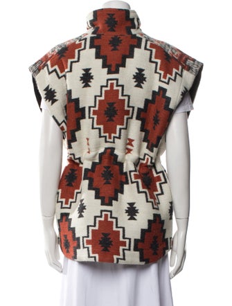 Iro Wool Printed Vest