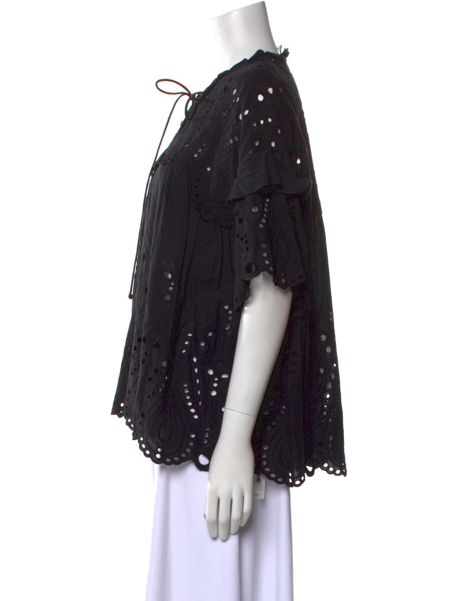 Iro V-Neck Three-Quarter Sleeve Blouse