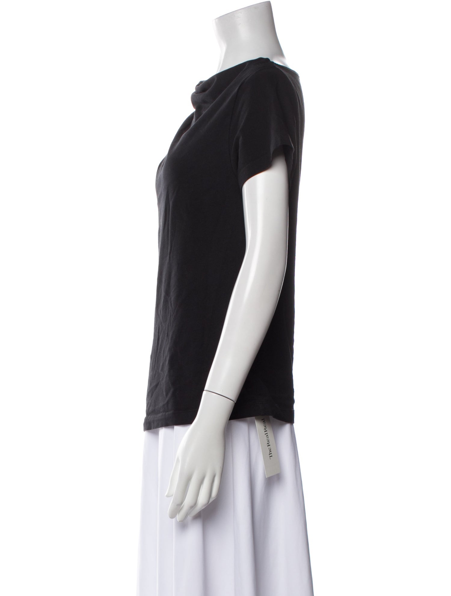 Iro Cowl Neck Short Sleeve T-Shirt
