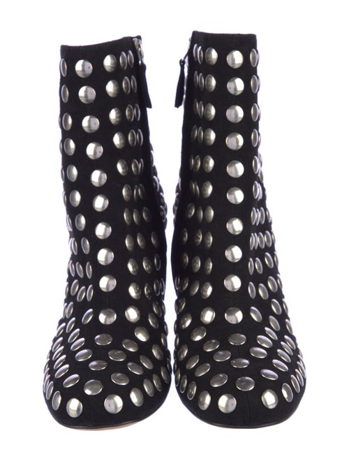Iro Suede Studded Accents Boots