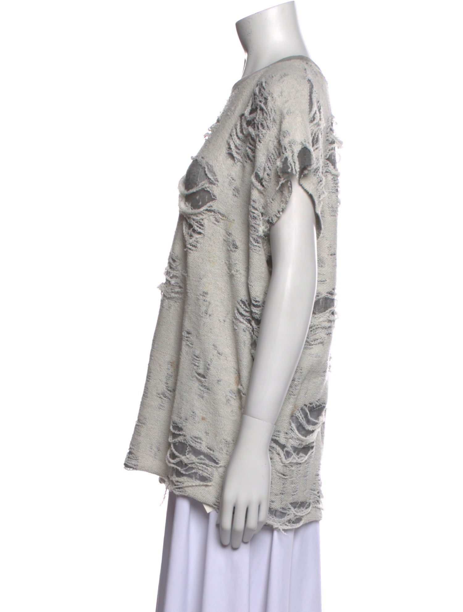 Iro Animal Print Crew Neck T-Shirt