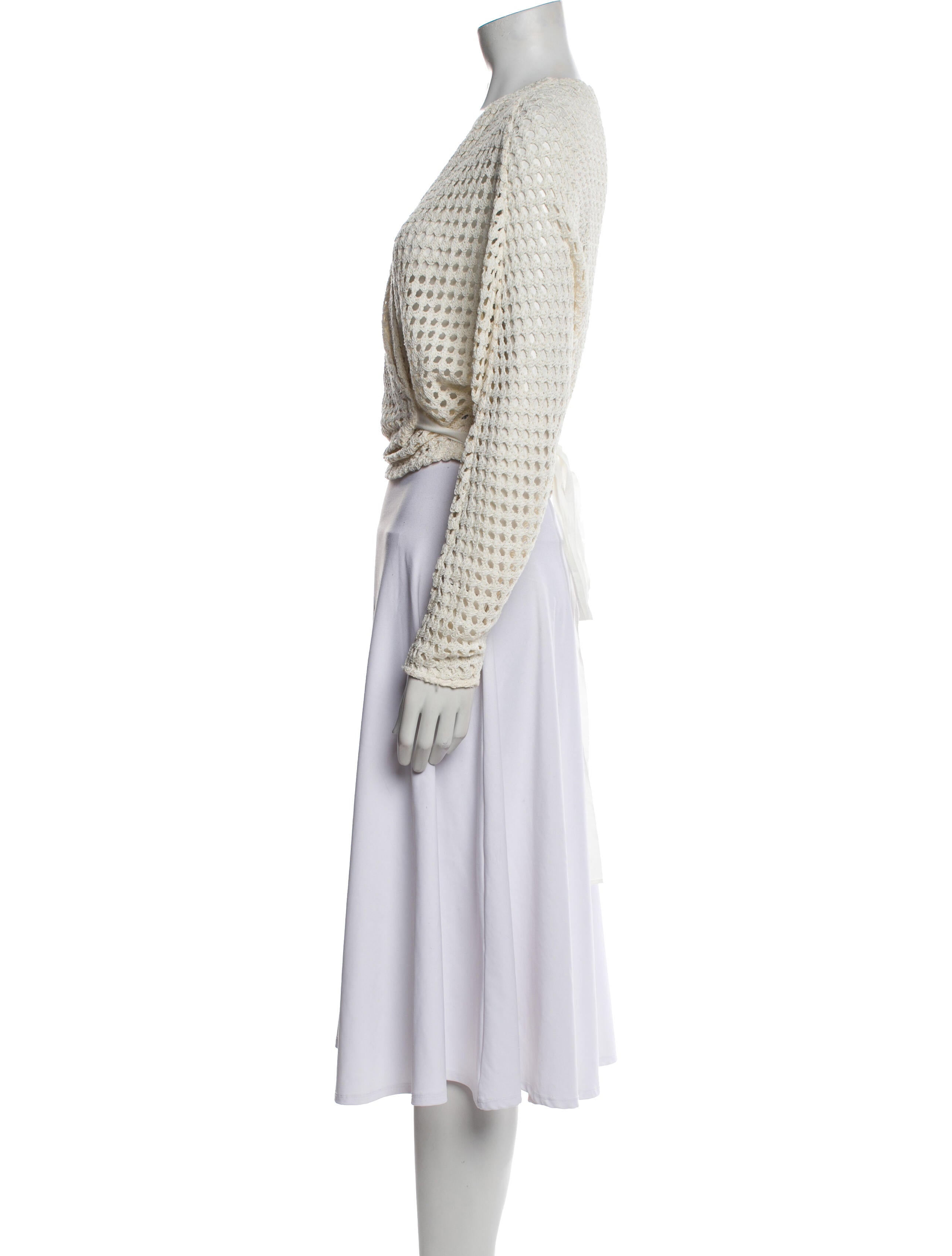 Iro Striped V-Neck Sweater