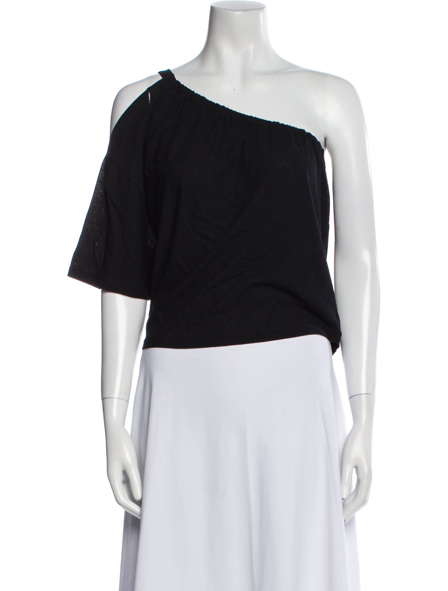 Iro One-Shoulder Short Sleeve Crop Top w/ Tags