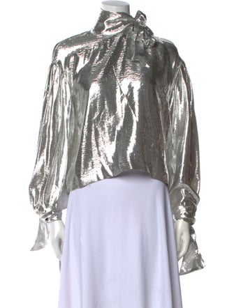 Iro Silk Tie Neck Sweatshirt