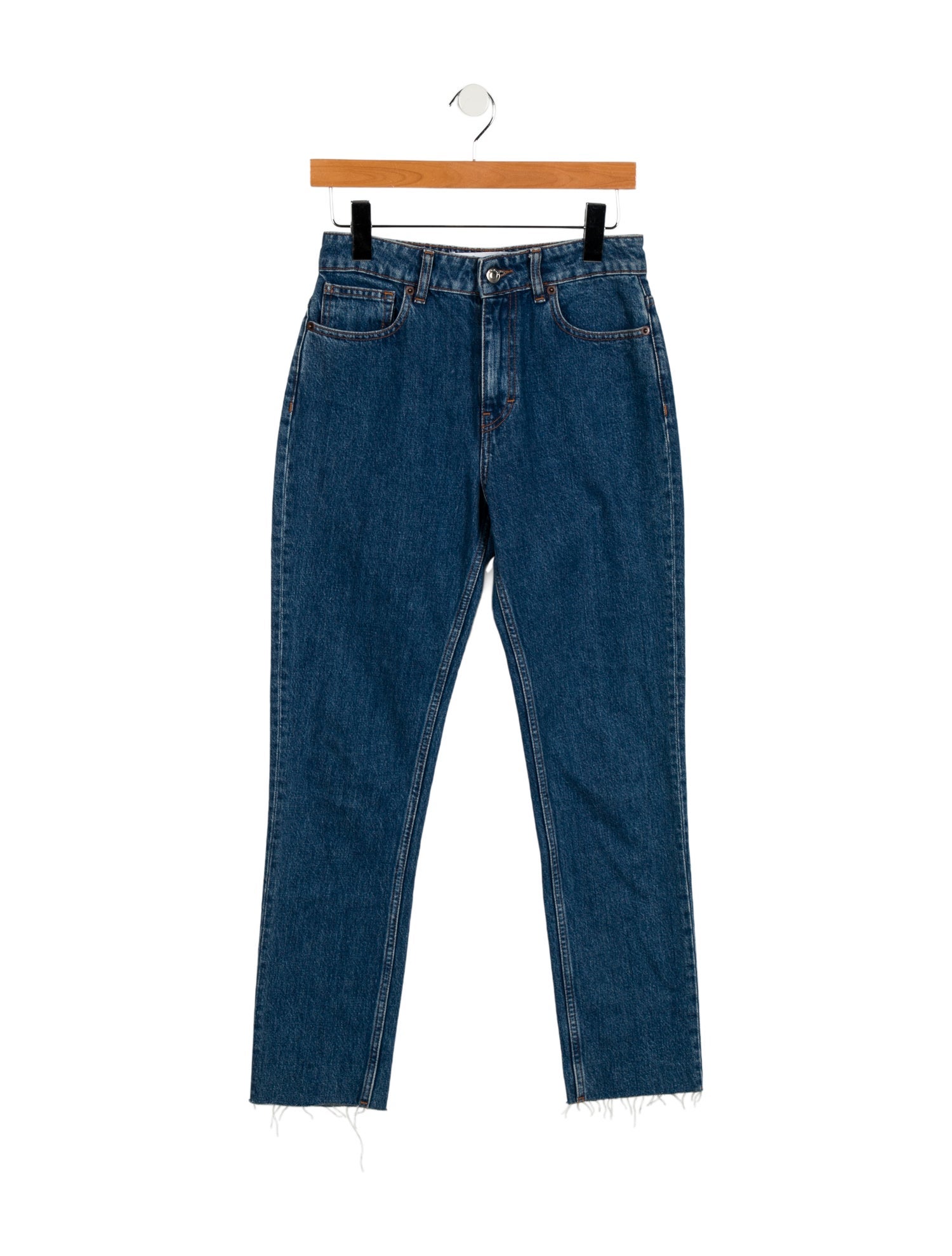 Iro Mid-Rise Straight Leg Jeans