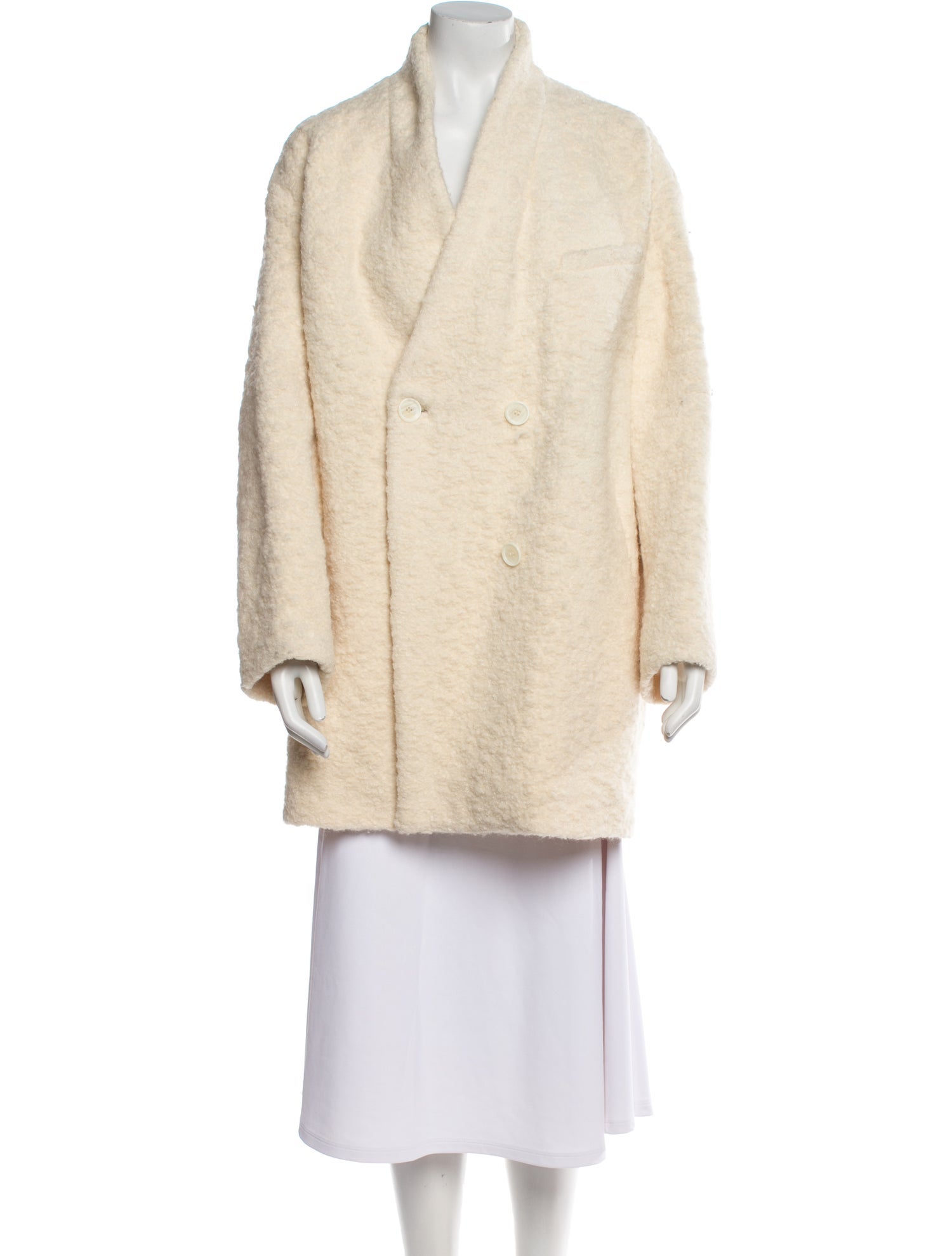 Iro Wool Fur Coat