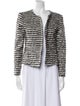 Iro Wool Striped Evening Jacket