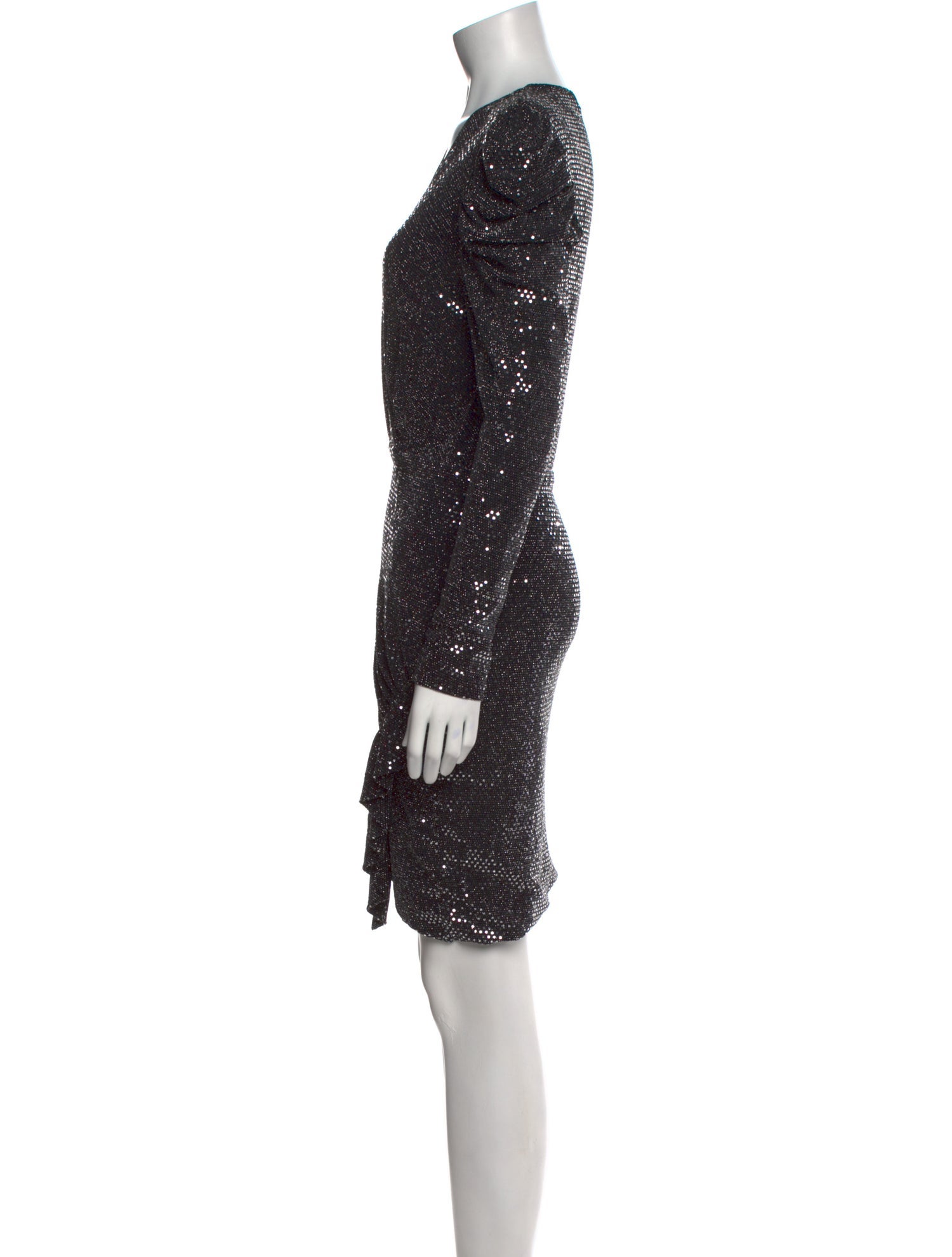 Iro V-Neck Mini Dress