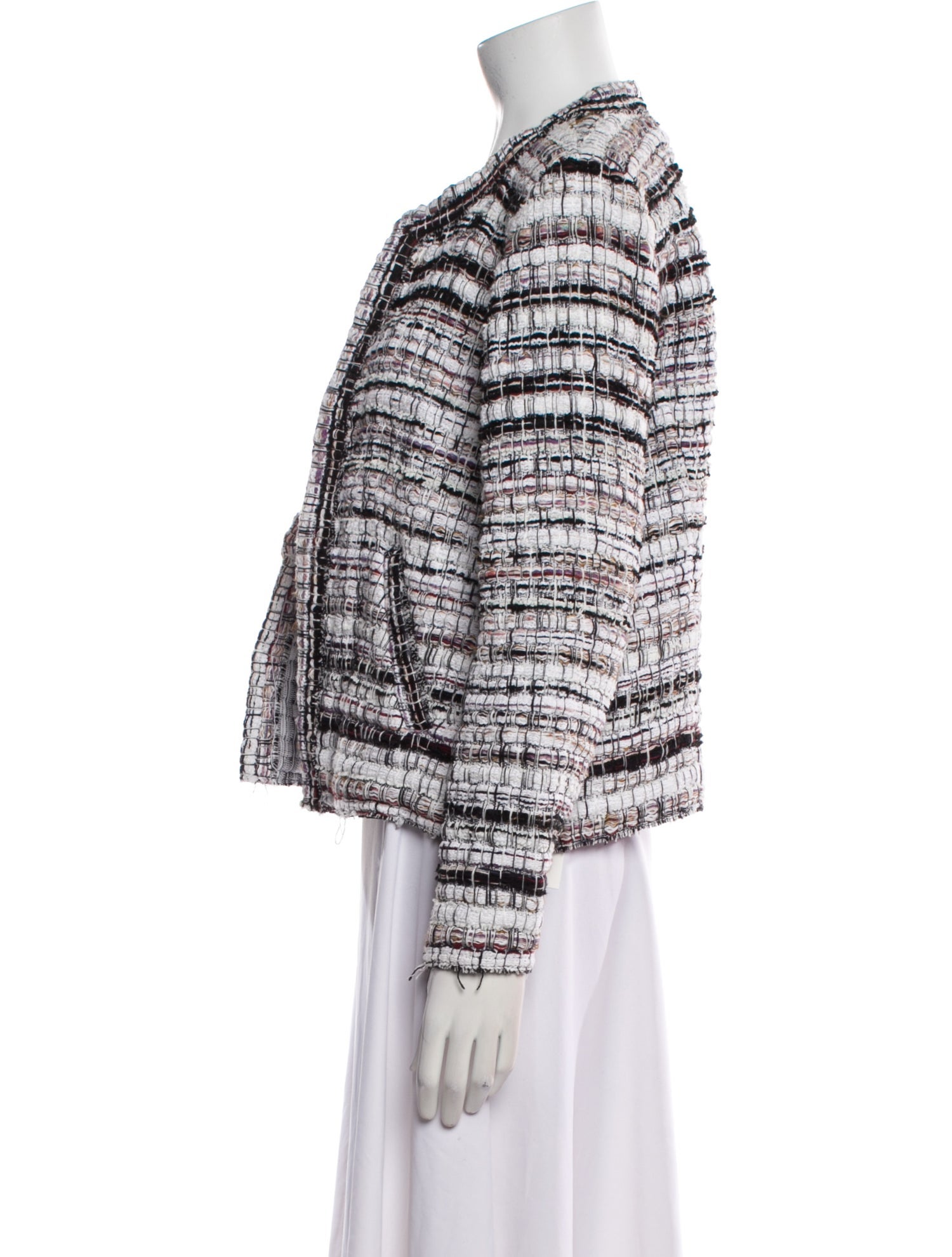 Iro Tweed Pattern Jacket