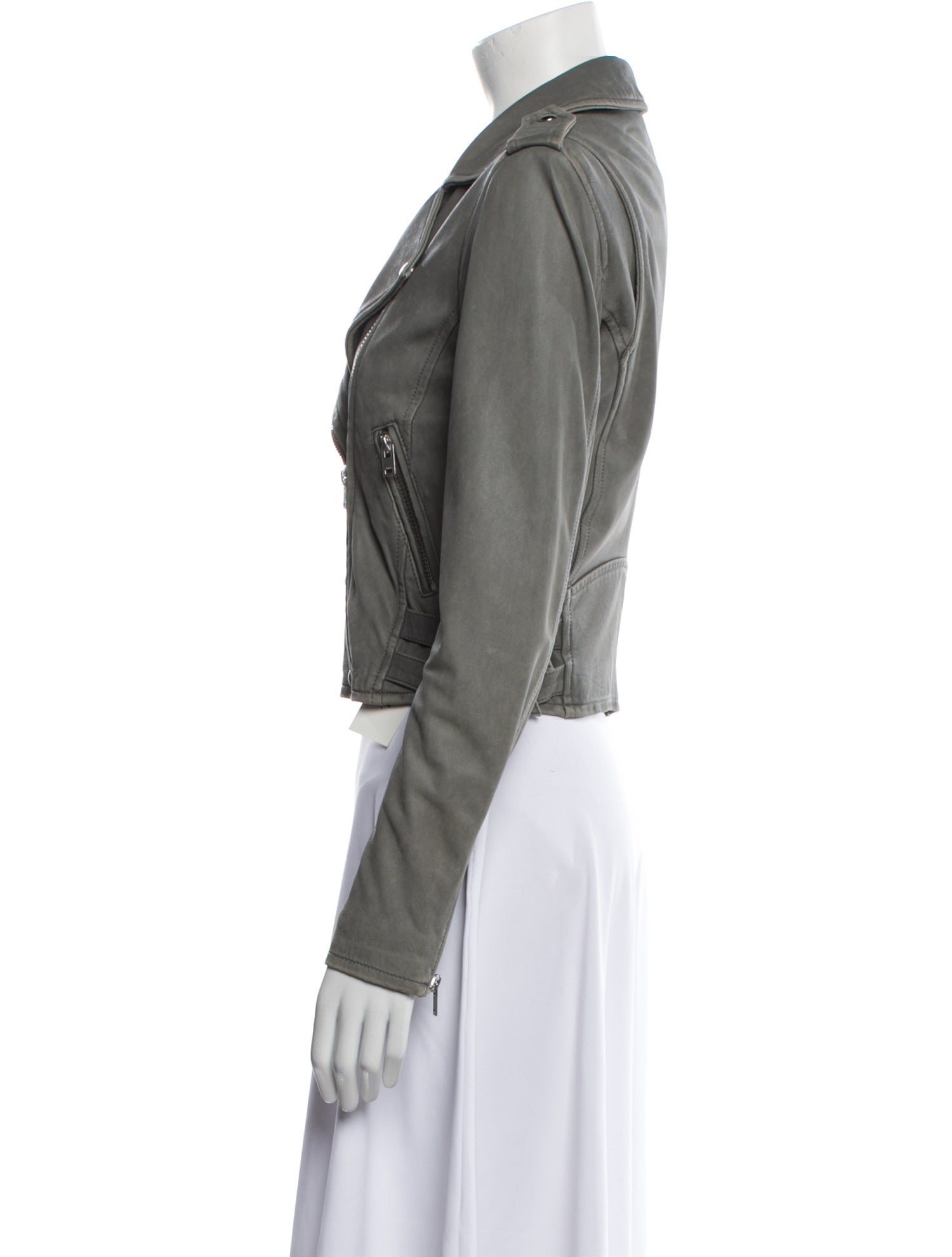 Iro Lamb Leather Biker Jacket