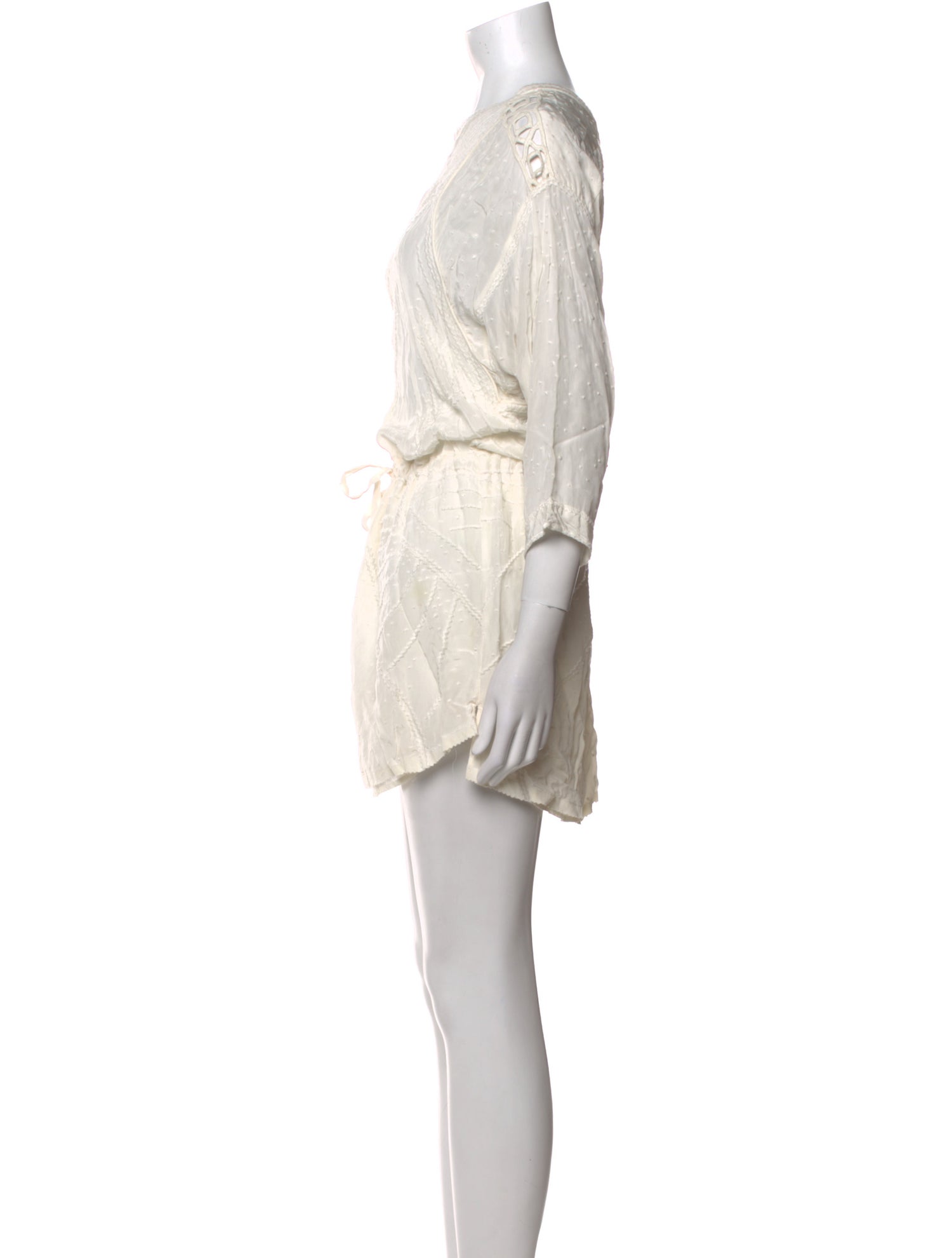 Iro Bateau Neckline Knee-Length Dress