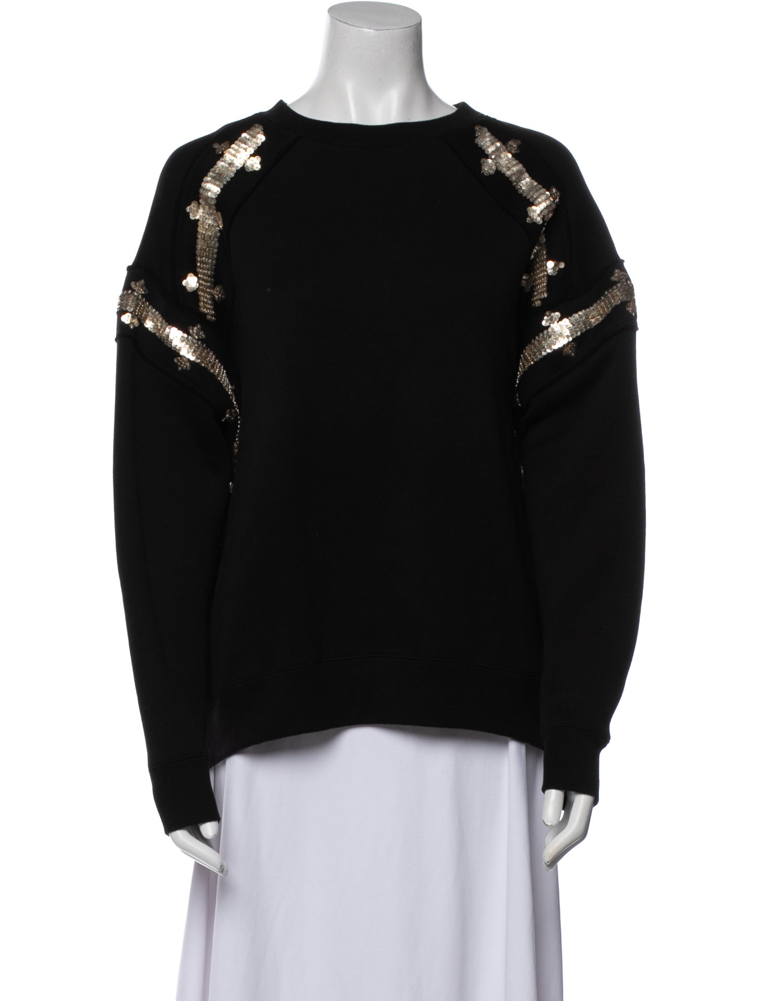 Iro Bateau Neckline Long Sleeve Sweatshirt