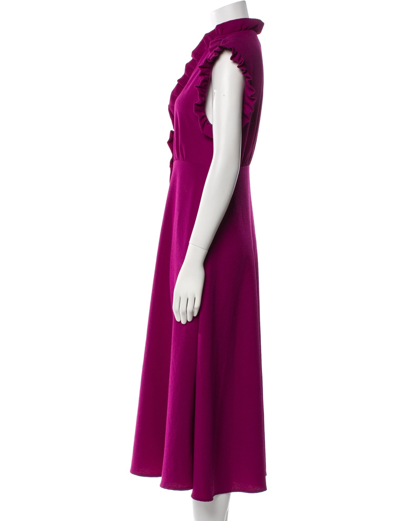Iro V-Neck Midi Length Dress