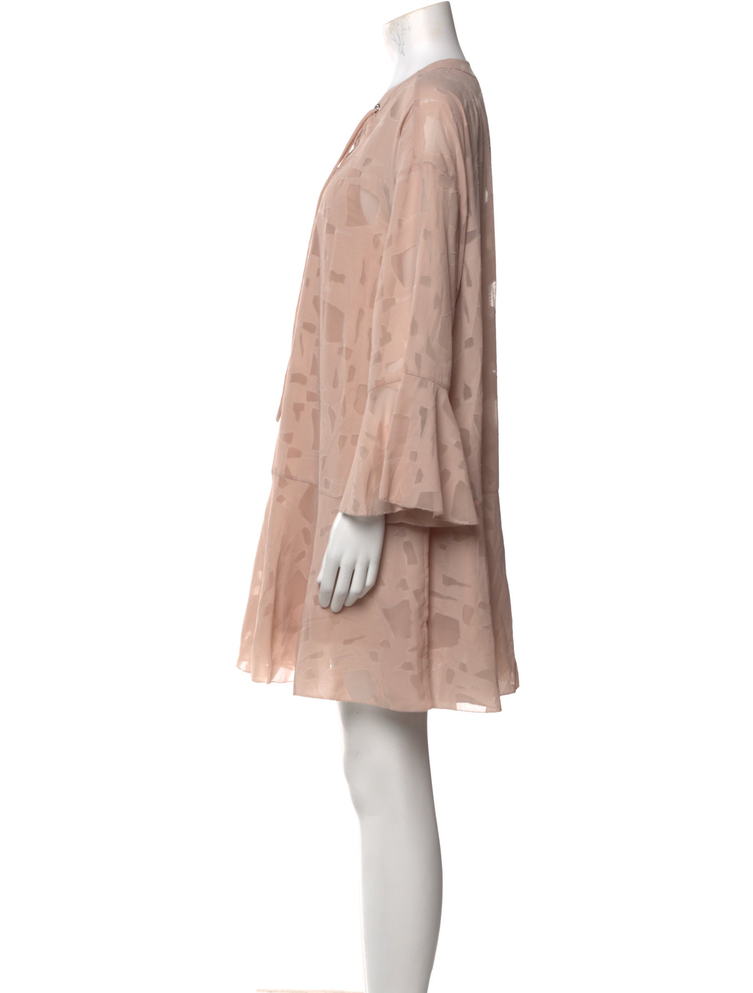 Iro V-Neck Mini Dress