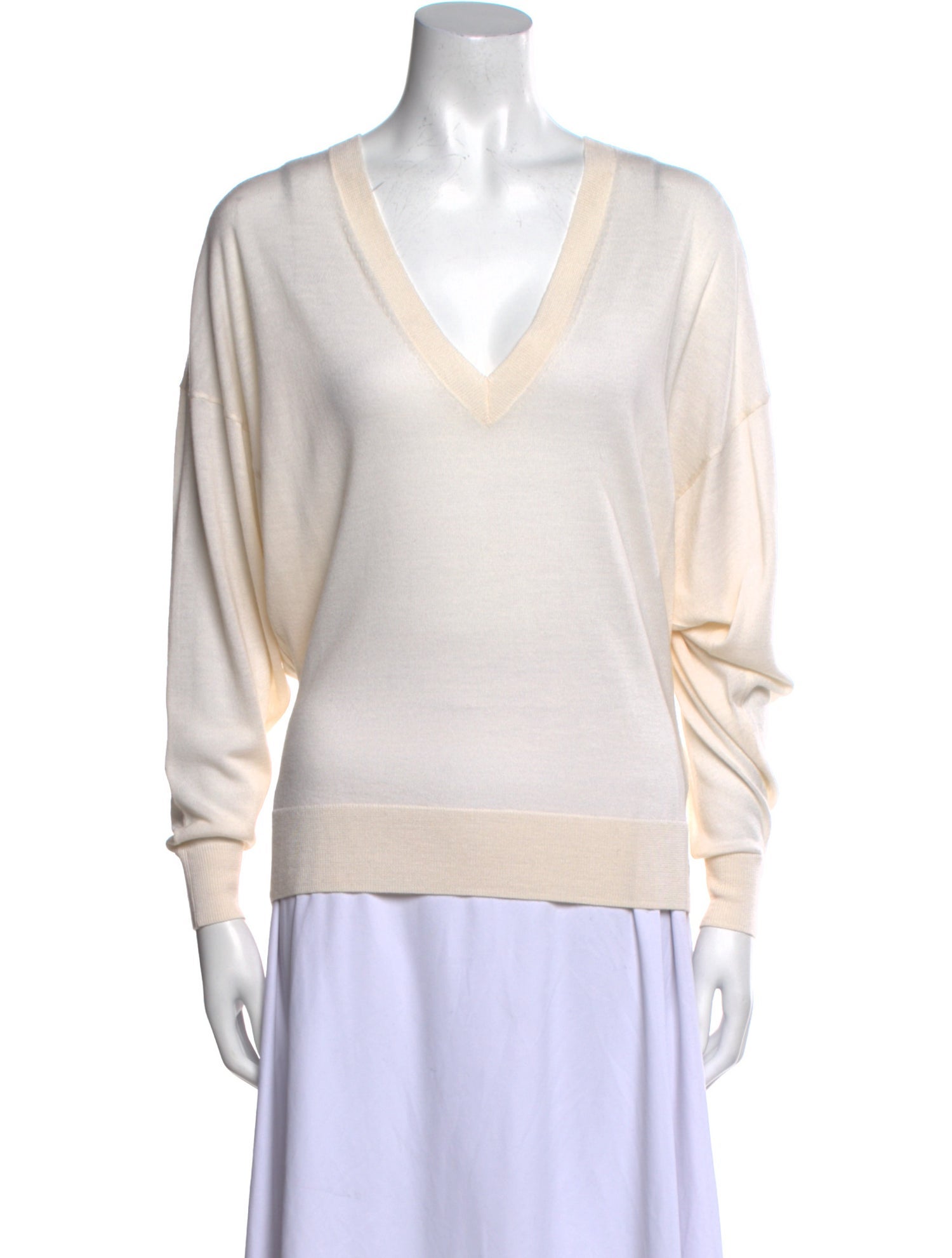 Iro Merino Wool V-Neck Sweater