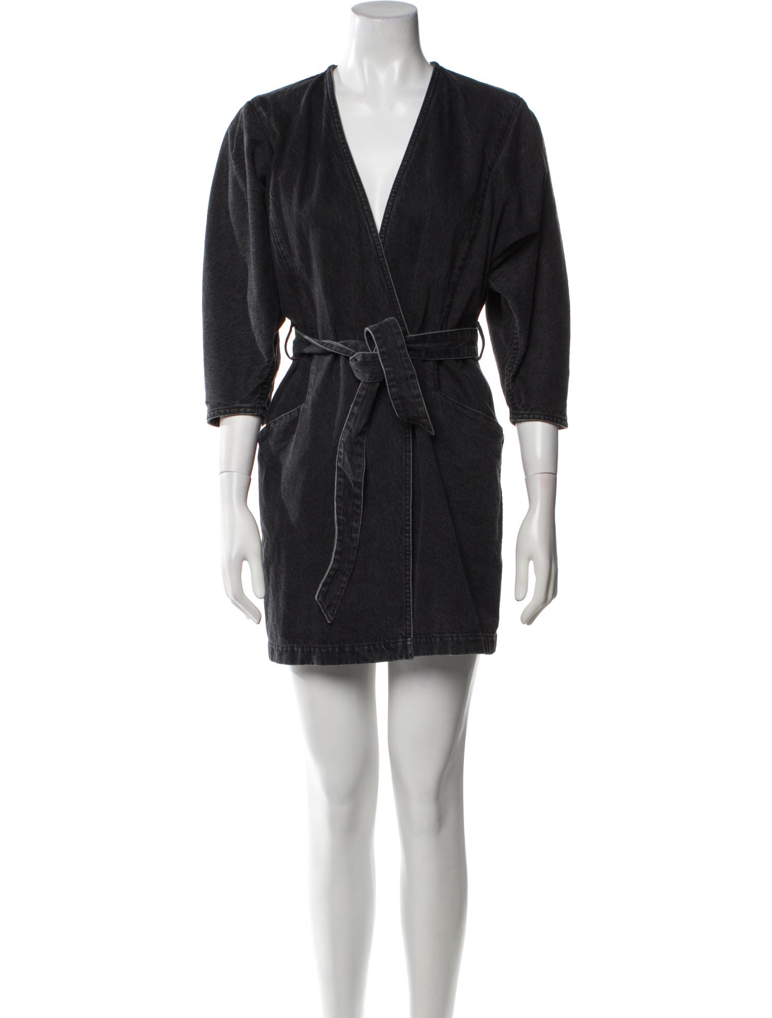 Iro V-Neck Mini Dress