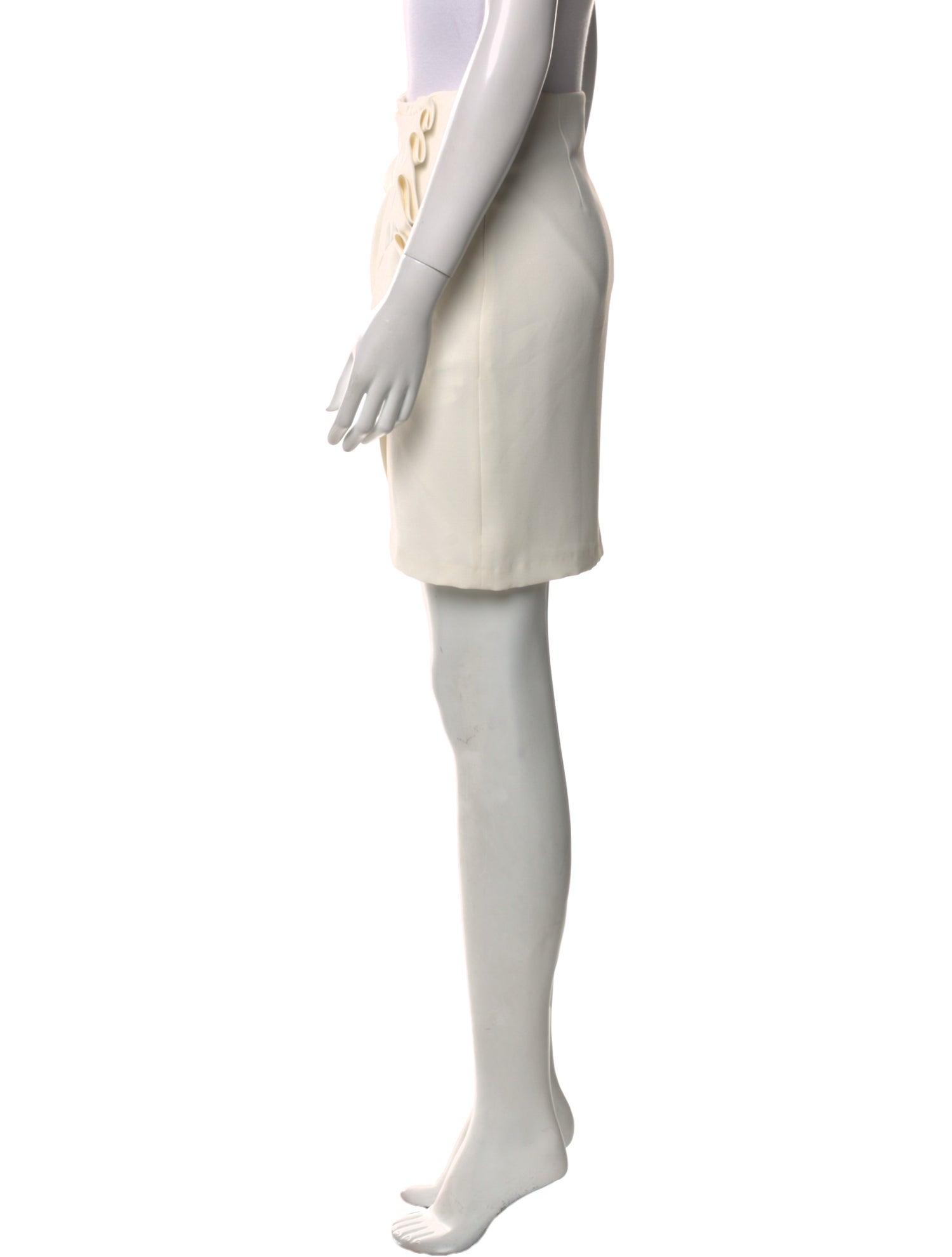 Iro Ruffle Embellishment Mini Skirt