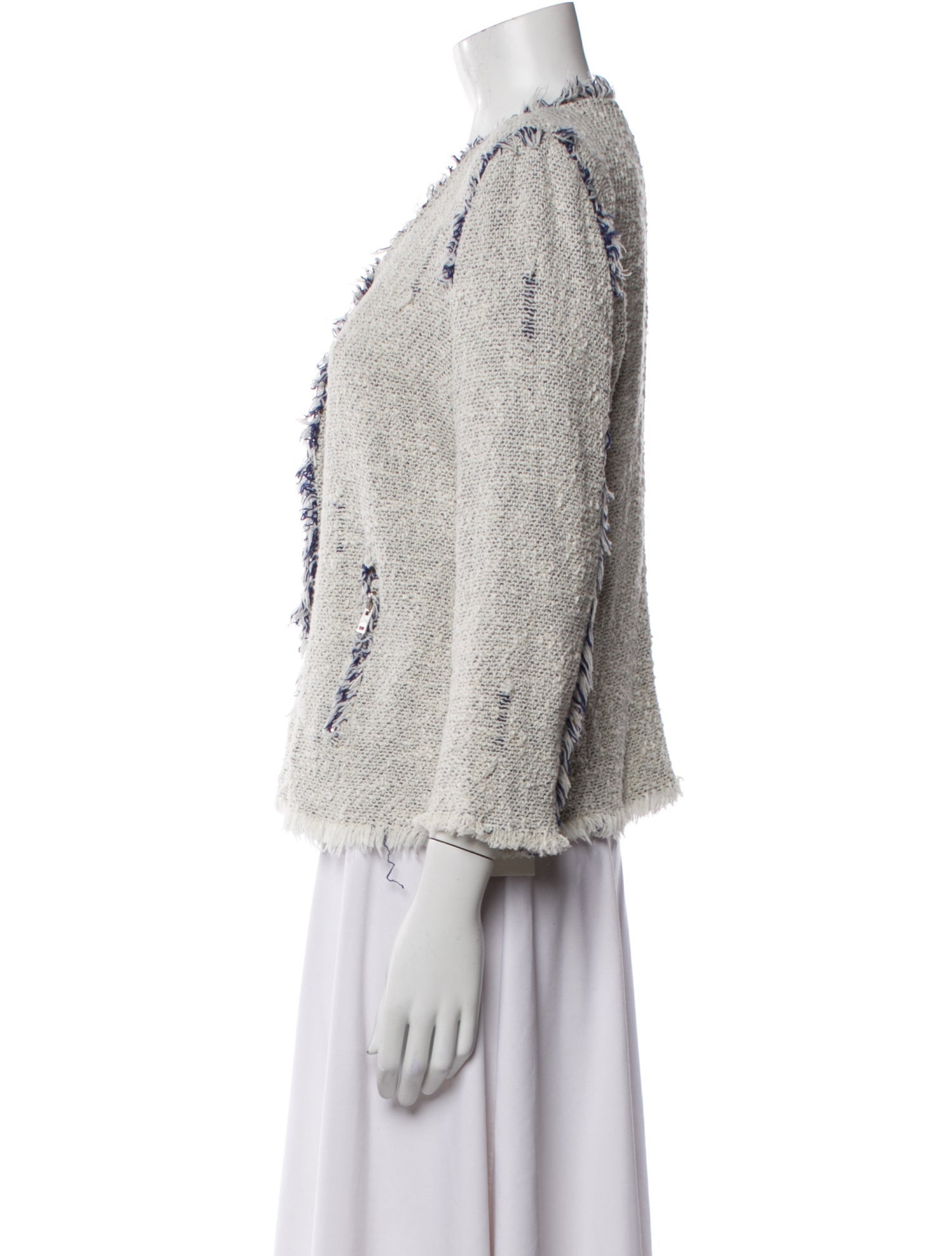 Iro Tweed Pattern Evening Jacket