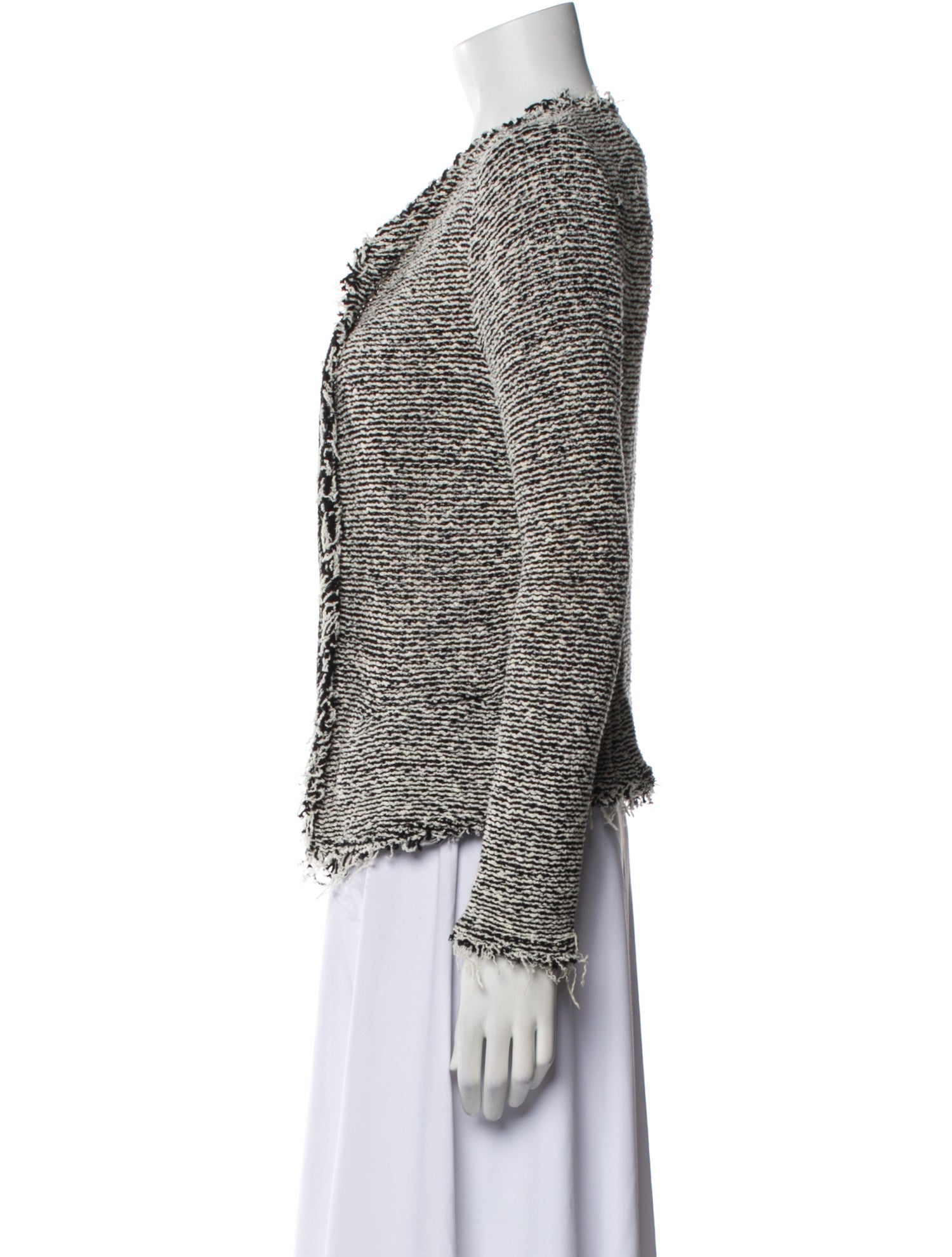 Iro Tweed Pattern Evening Jacket