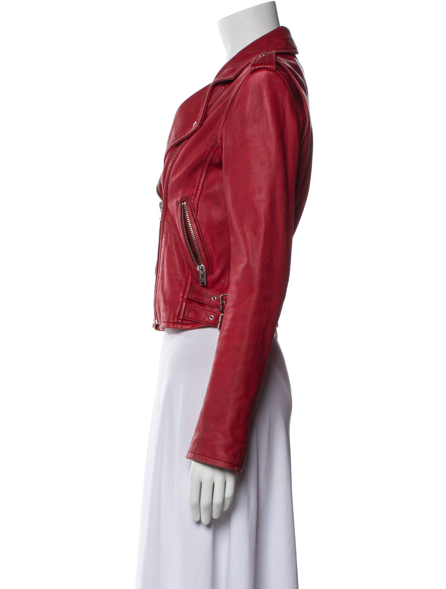 Iro Lamb Leather Biker Jacket