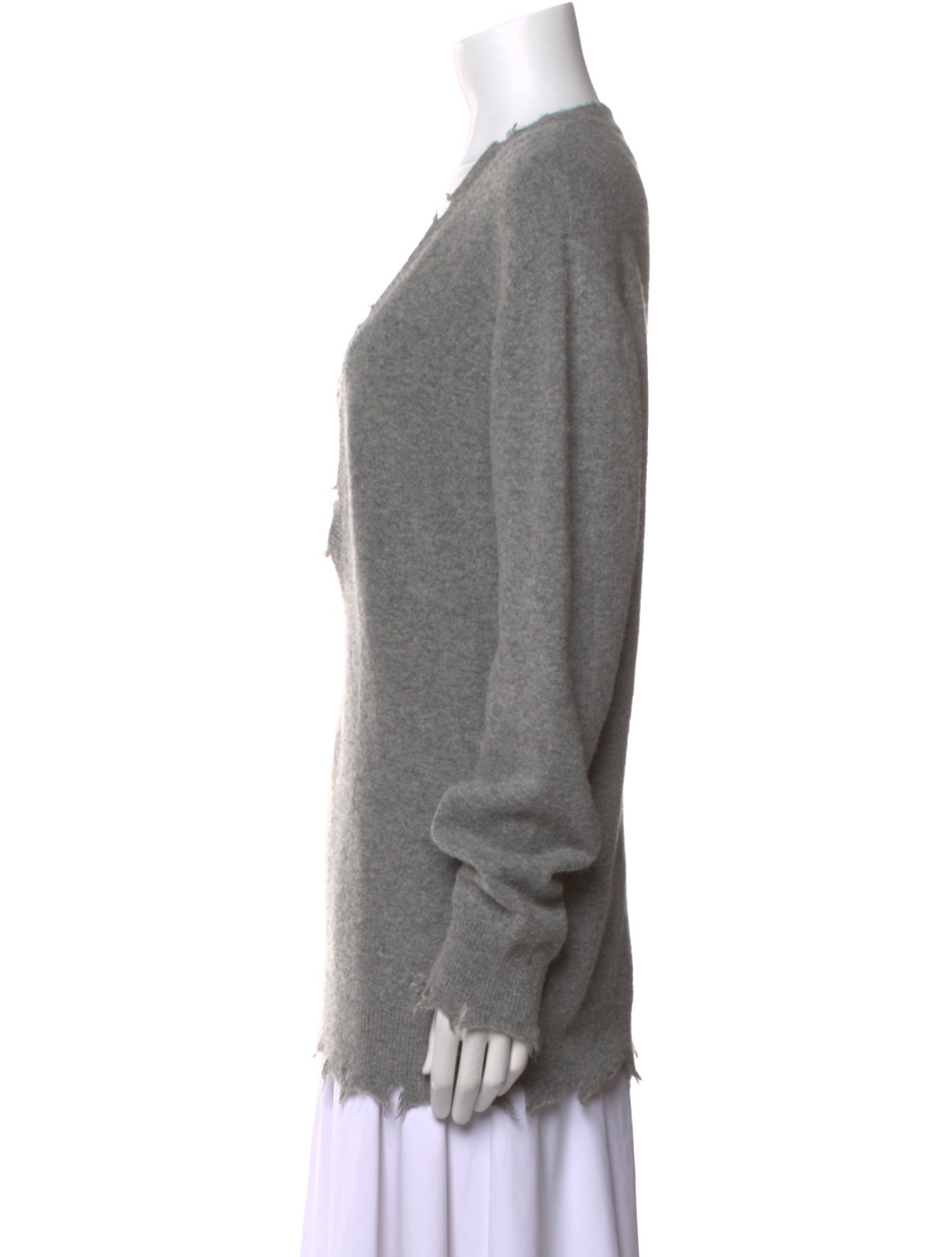 Iro V-Neck Long Sleeve Sweatshirt