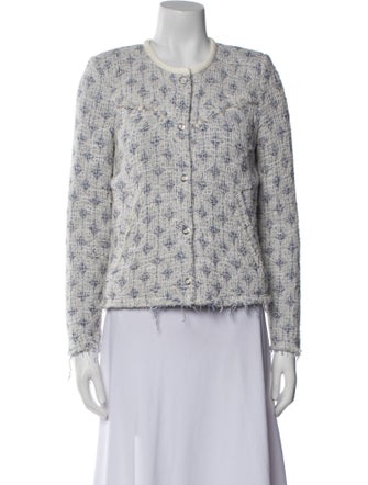 Iro Tweed Pattern Jacket