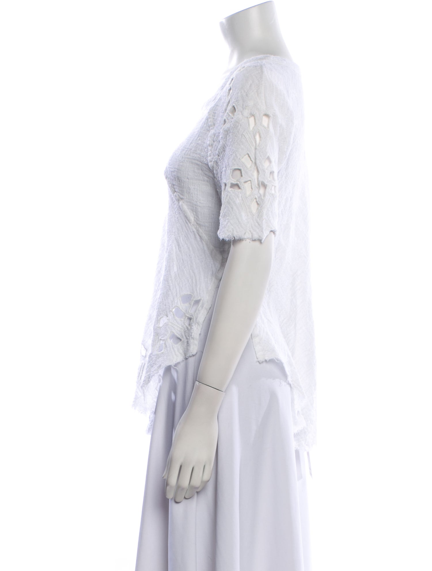 Iro Scoop Neck Short Sleeve T-Shirt