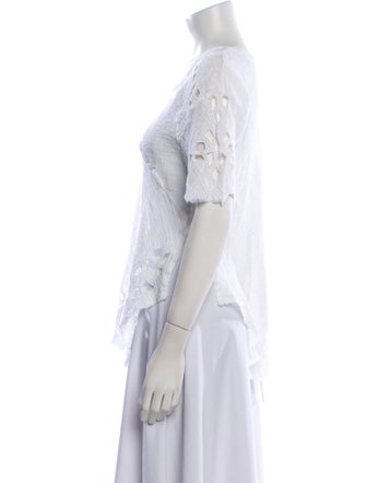 Iro Scoop Neck Short Sleeve T-Shirt