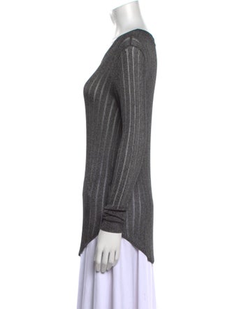 Iro Scoop Neck Long Sleeve Top