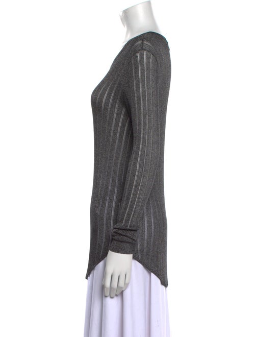 Iro Scoop Neck Long Sleeve Top