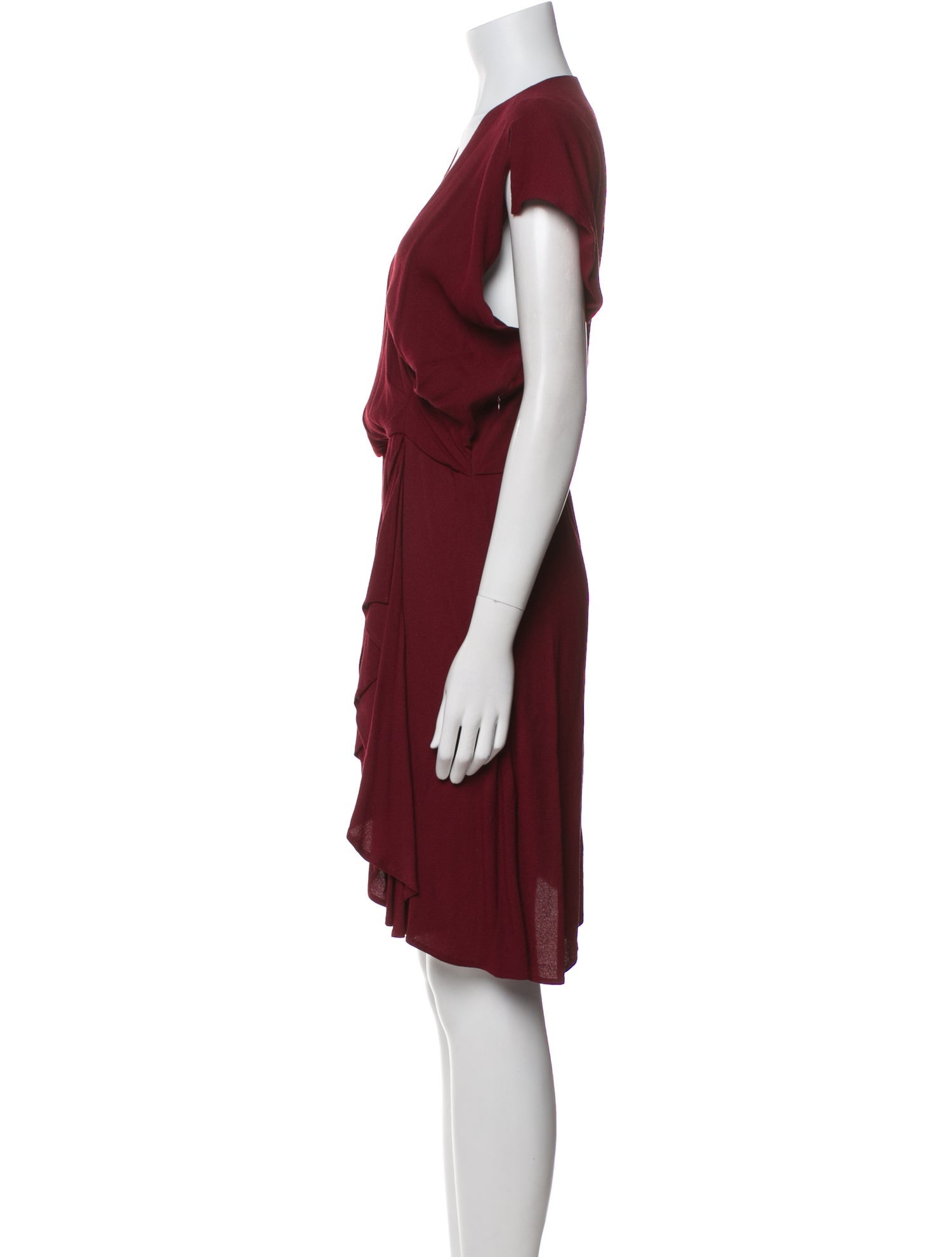 Iro V-Neck Knee-Length Dress