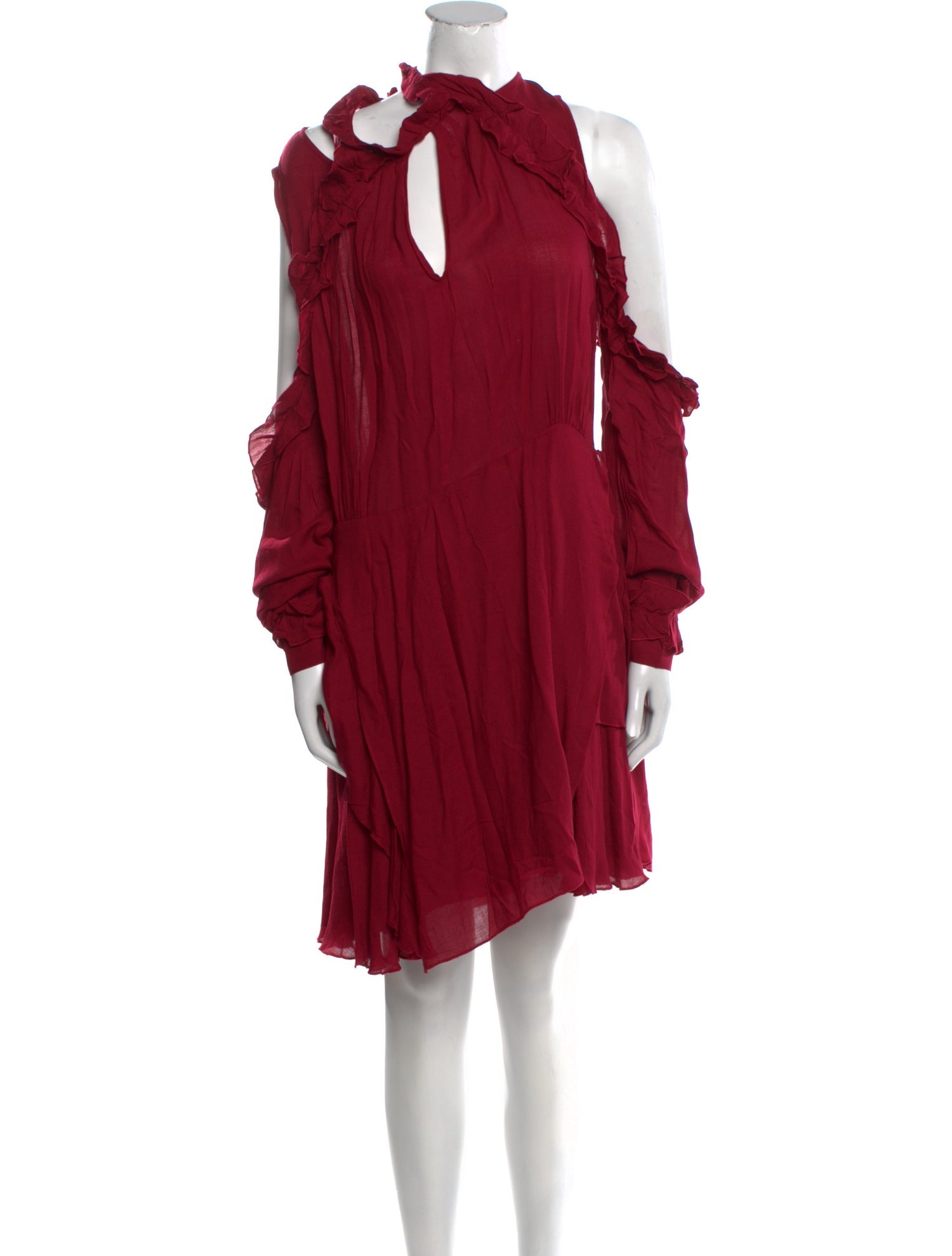 Iro Mock Neck Knee-Length Dress