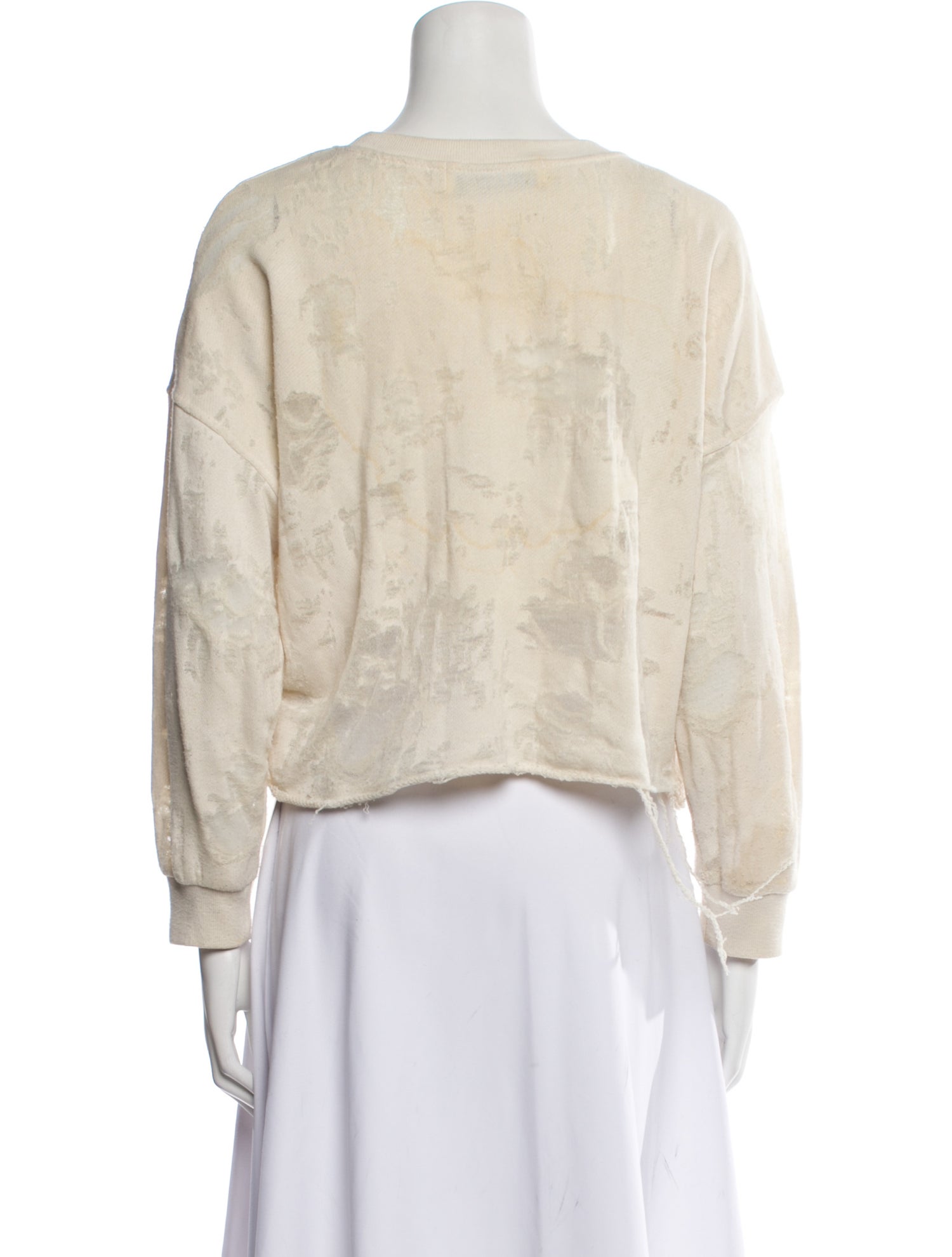 Iro Crew Neck Long Sleeve Sweatshirt