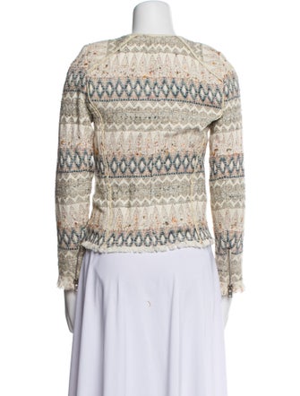 Iro Printed Evening Jacket