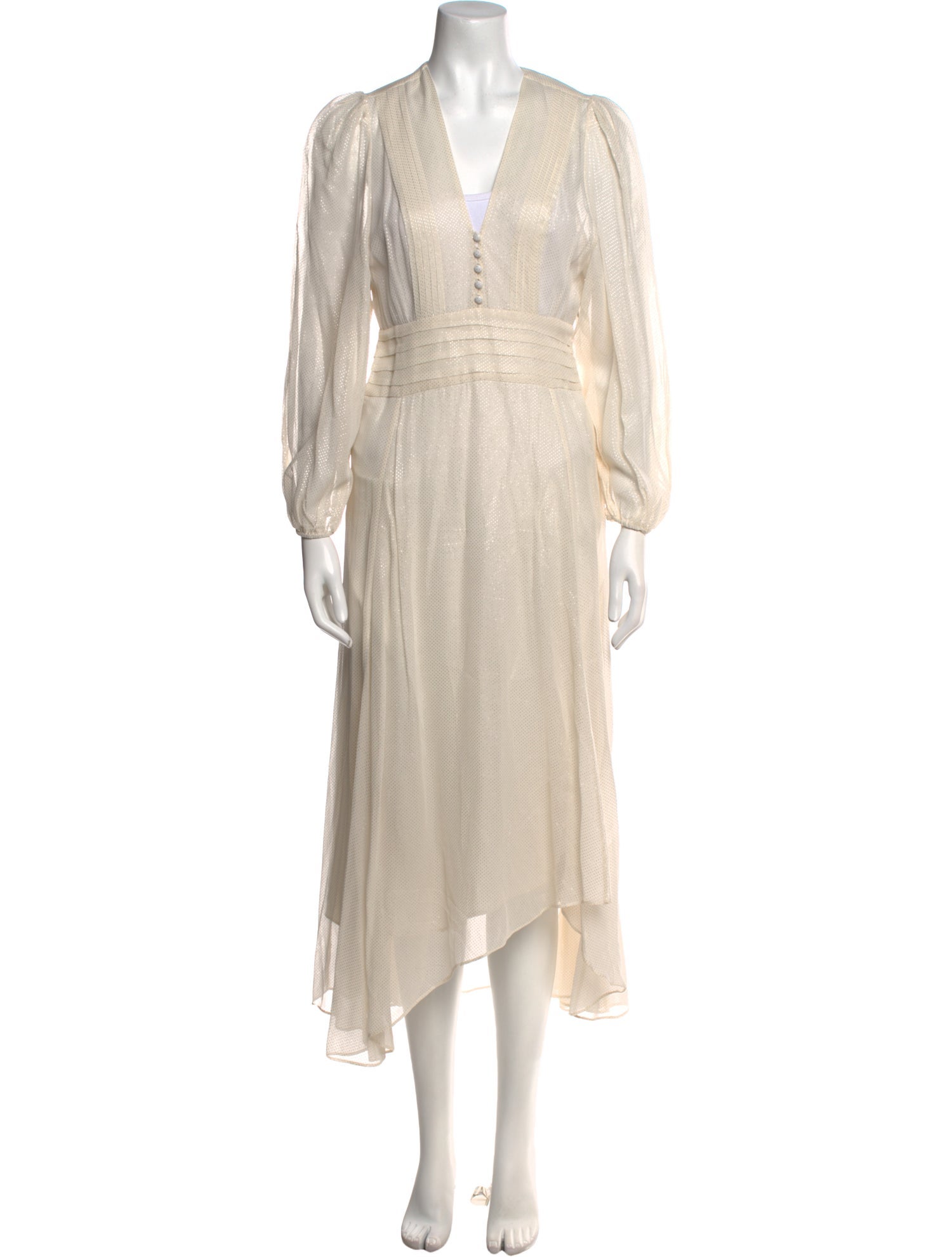 Iro V-Neck Long Dress