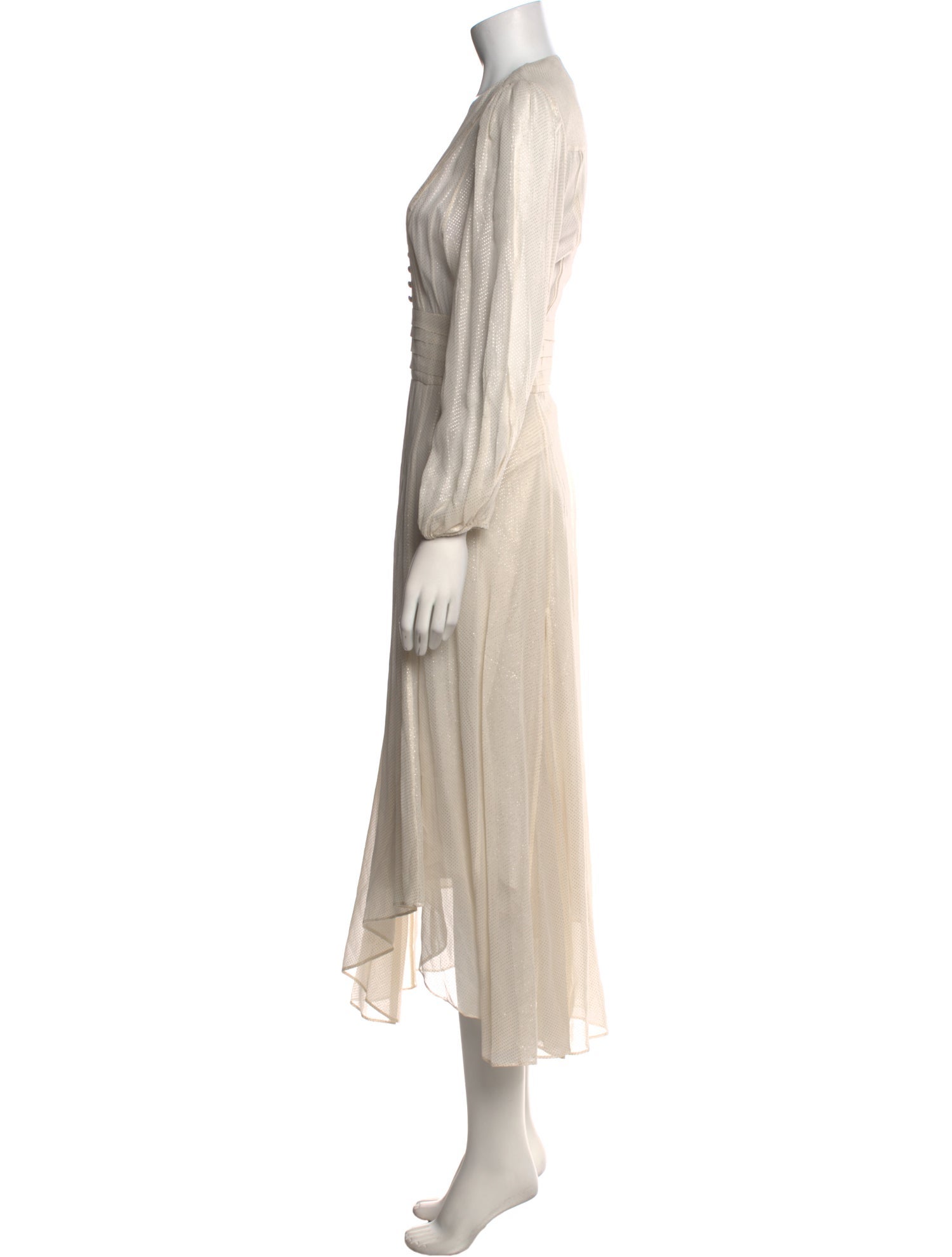 Iro V-Neck Long Dress