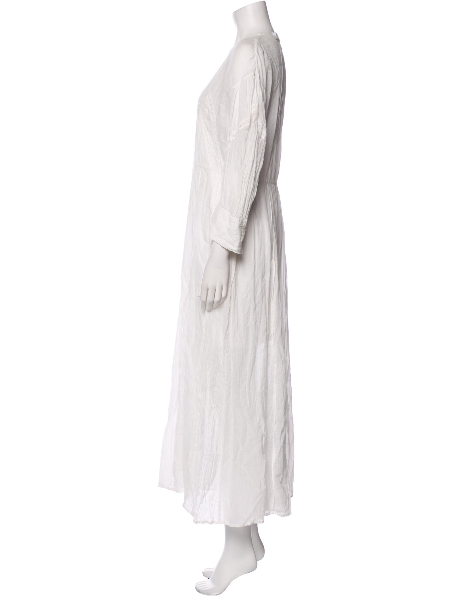 Iro V-Neck Long Dress