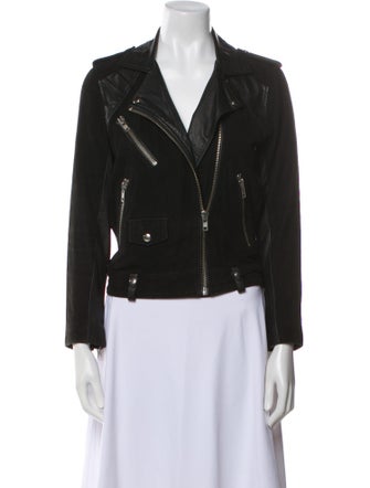 Iro Lamb Leather Biker Jacket